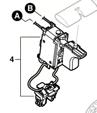 Interrupteur réf. 2 609 199 070 BOSCH